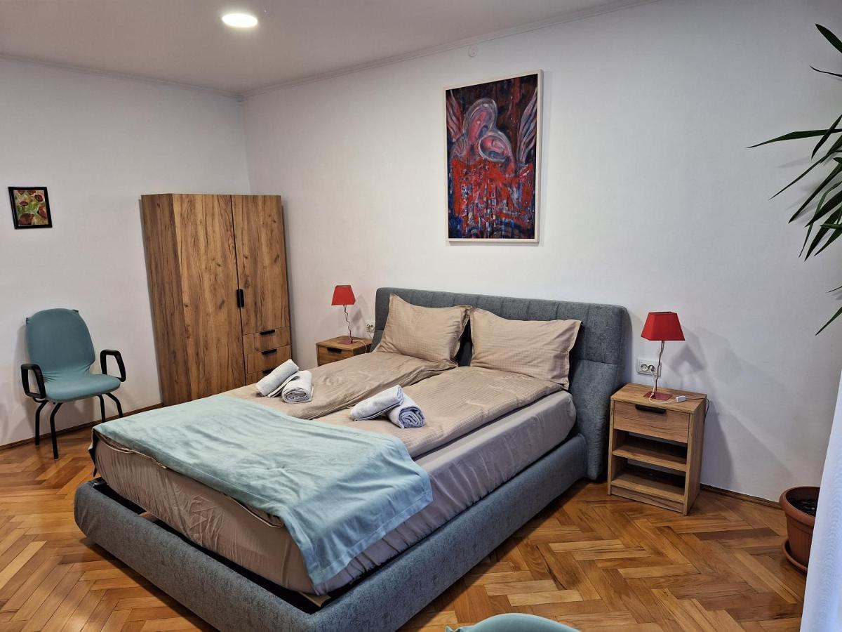 Black Eagle Central Unirii Square, 2 King Size Bedrooms, Free Private Parking Oradea Exteriér fotografie
